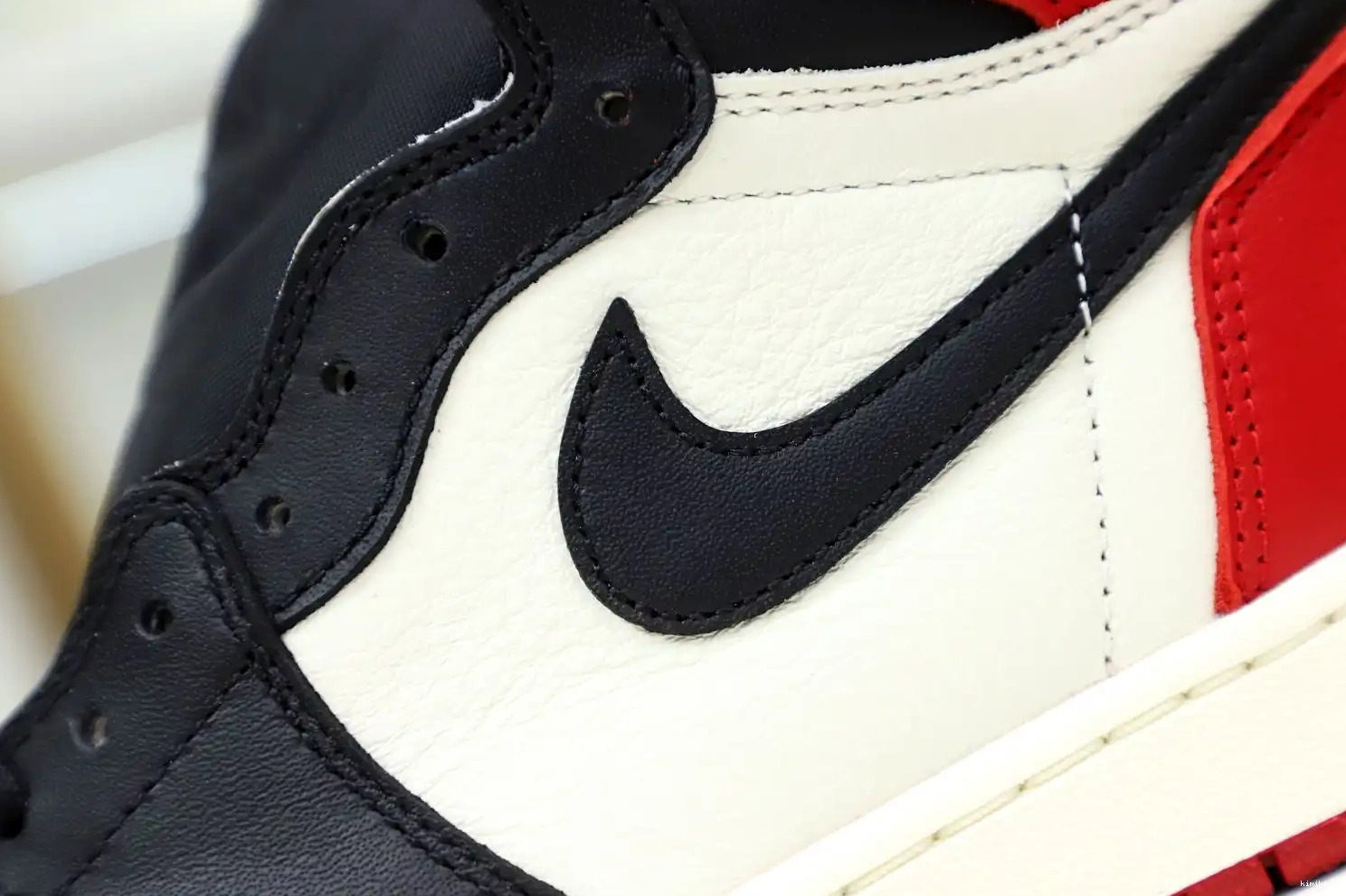 1 RETRO JORDAN 'BRED OG Kimikick AIR HIGH TOE' 0512